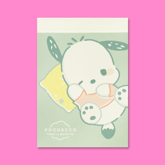 Sanrio Munyatto Mini Memo Pad - Pochacco - Momohana