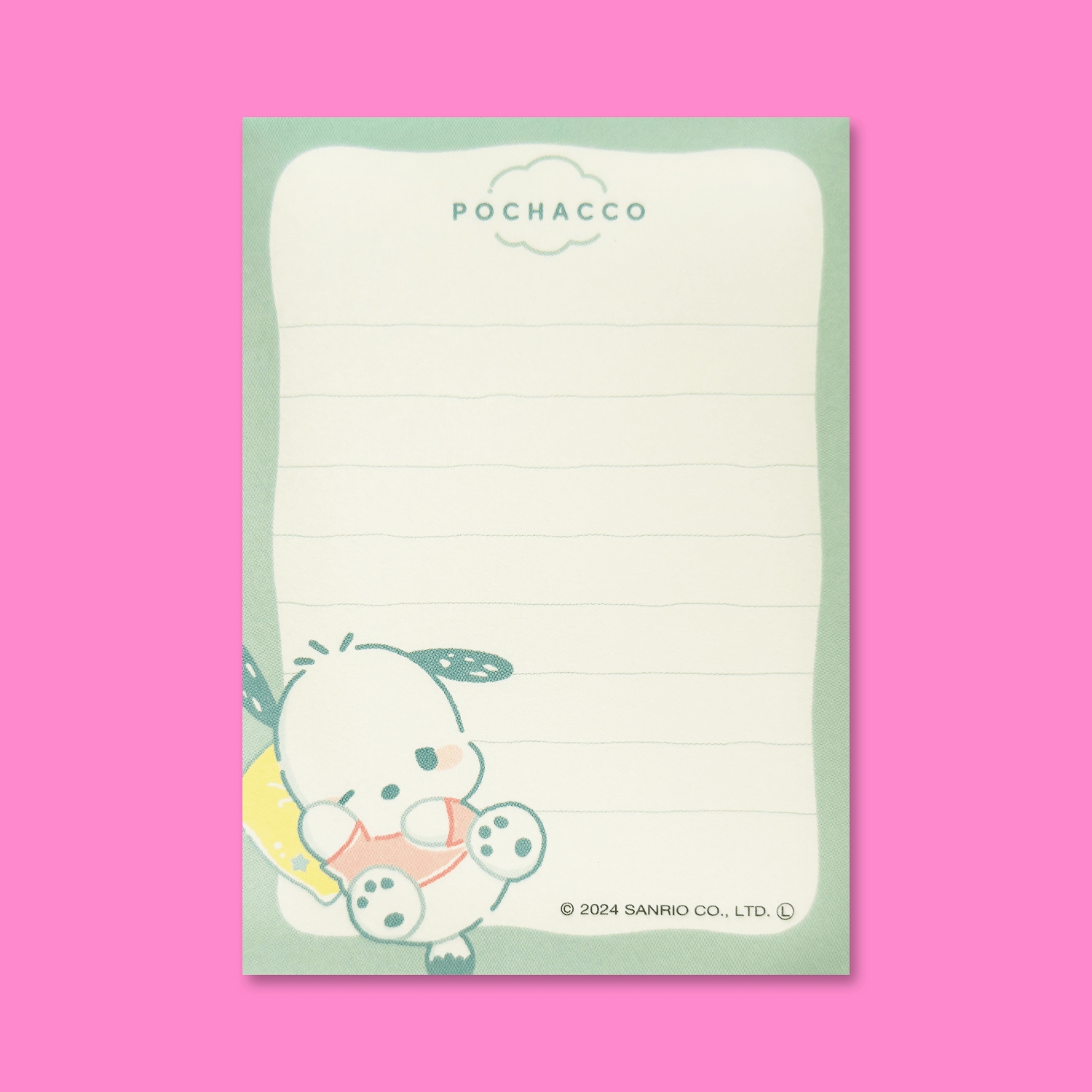 Sanrio Munyatto Mini Memo Pad - Pochacco - Momohana