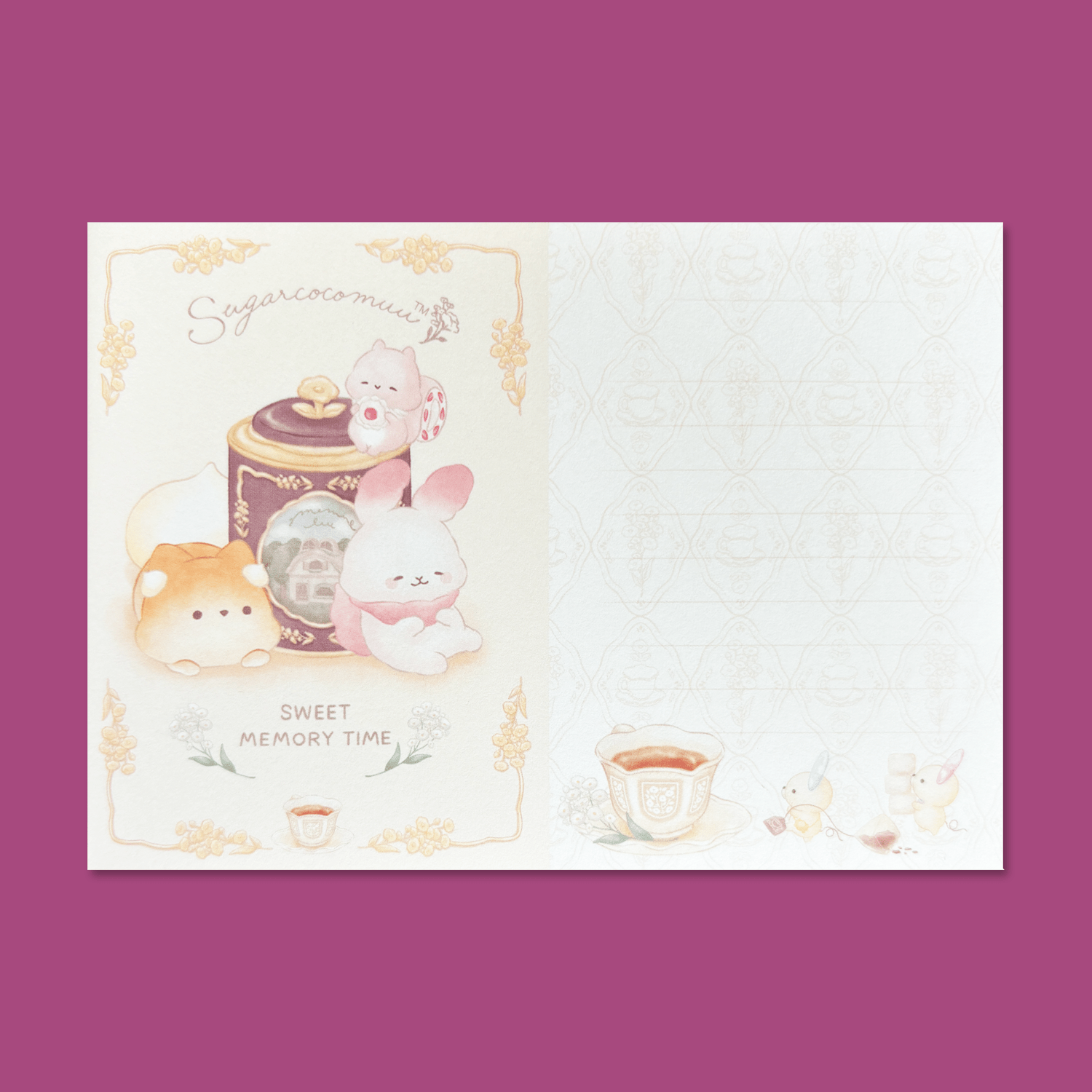 Sugarcocomuu 'Sweet Memory Time' Memo Pad - Momohana