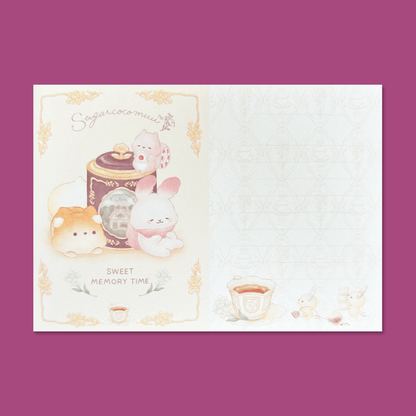 Sugarcocomuu 'Sweet Memory Time' Memo Pad - Momohana