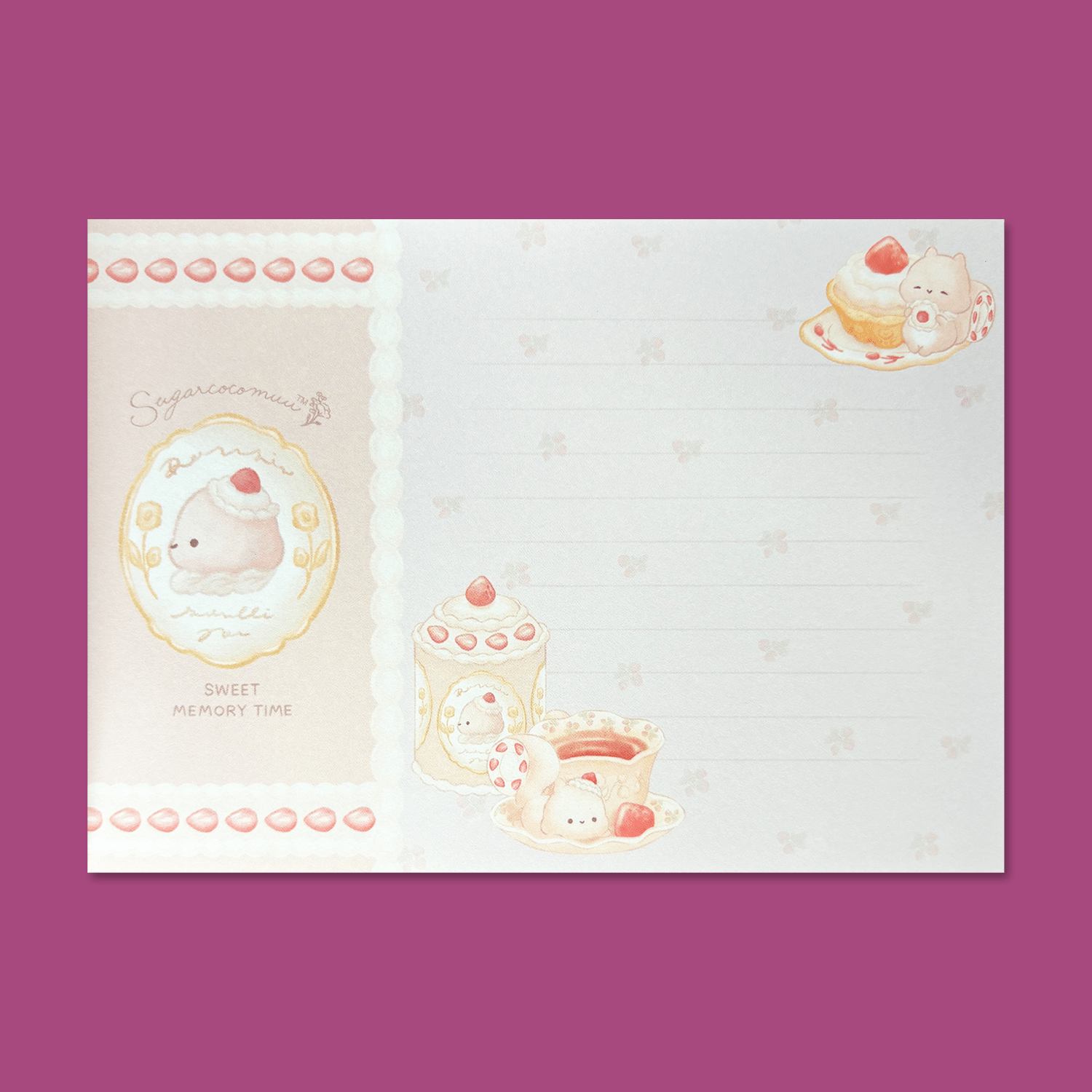 Sugarcocomuu 'Sweet Memory Time' Memo Pad - Momohana