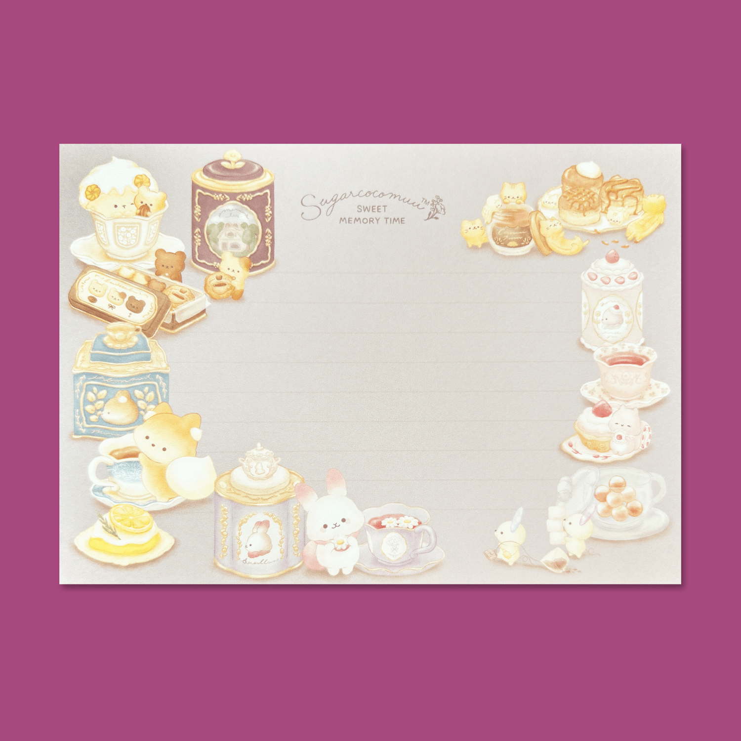 Sugarcocomuu 'Sweet Memory Time' Memo Pad - Momohana