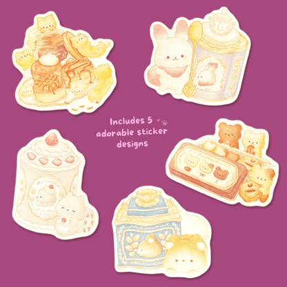 Sugarcocomuu 'Sweet Memory Time' Sticker Pack - Momohana