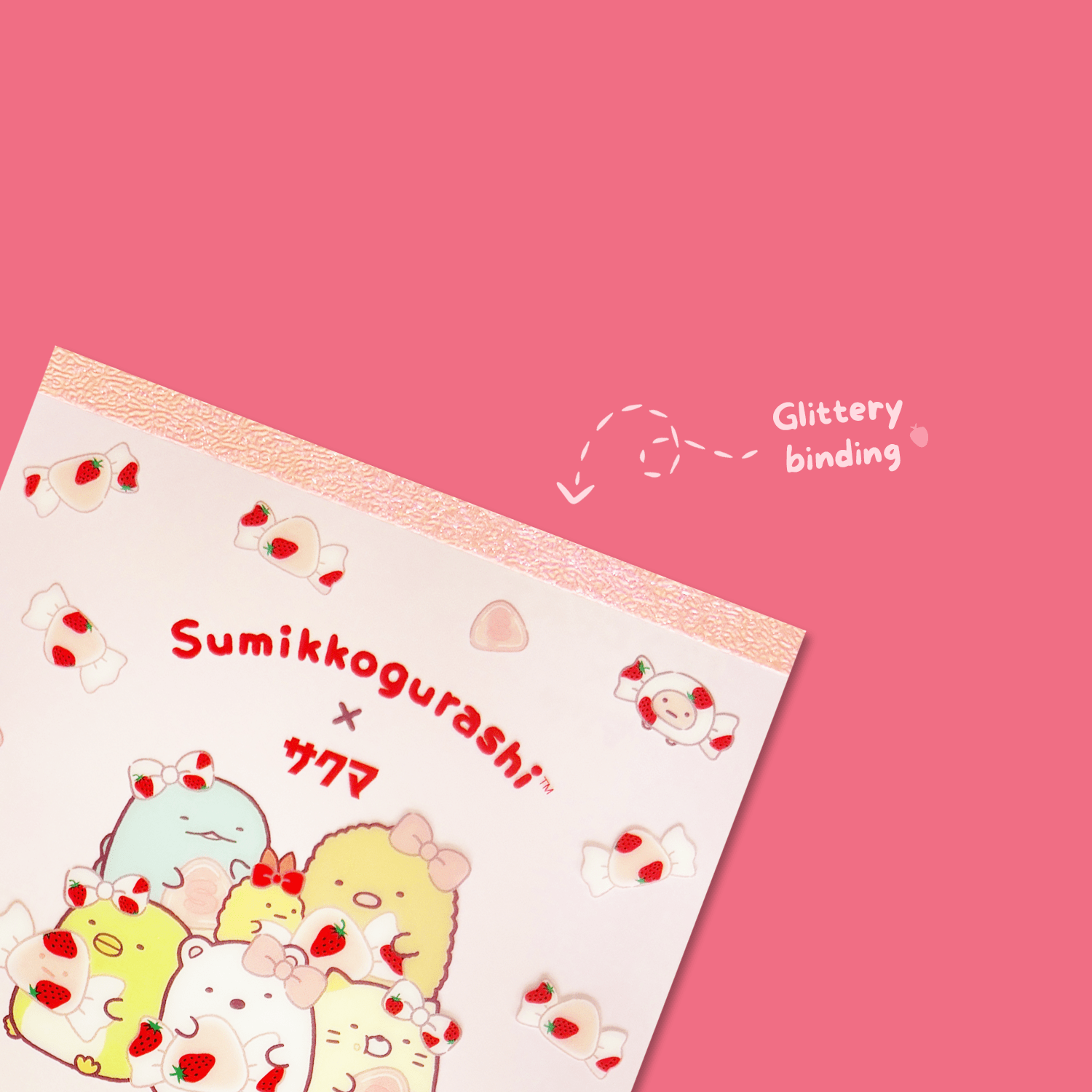 Sumikkogurashi x Sakuma Square Memo Pad - Momohana