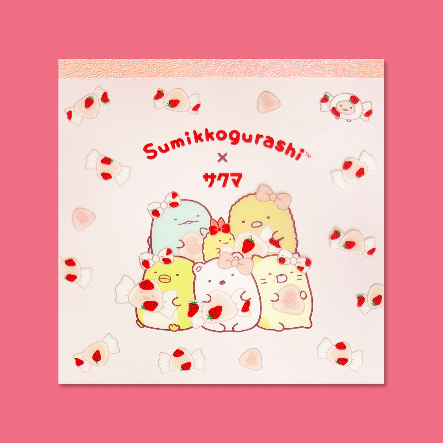 Sumikkogurashi x Sakuma Square Memo Pad - Momohana