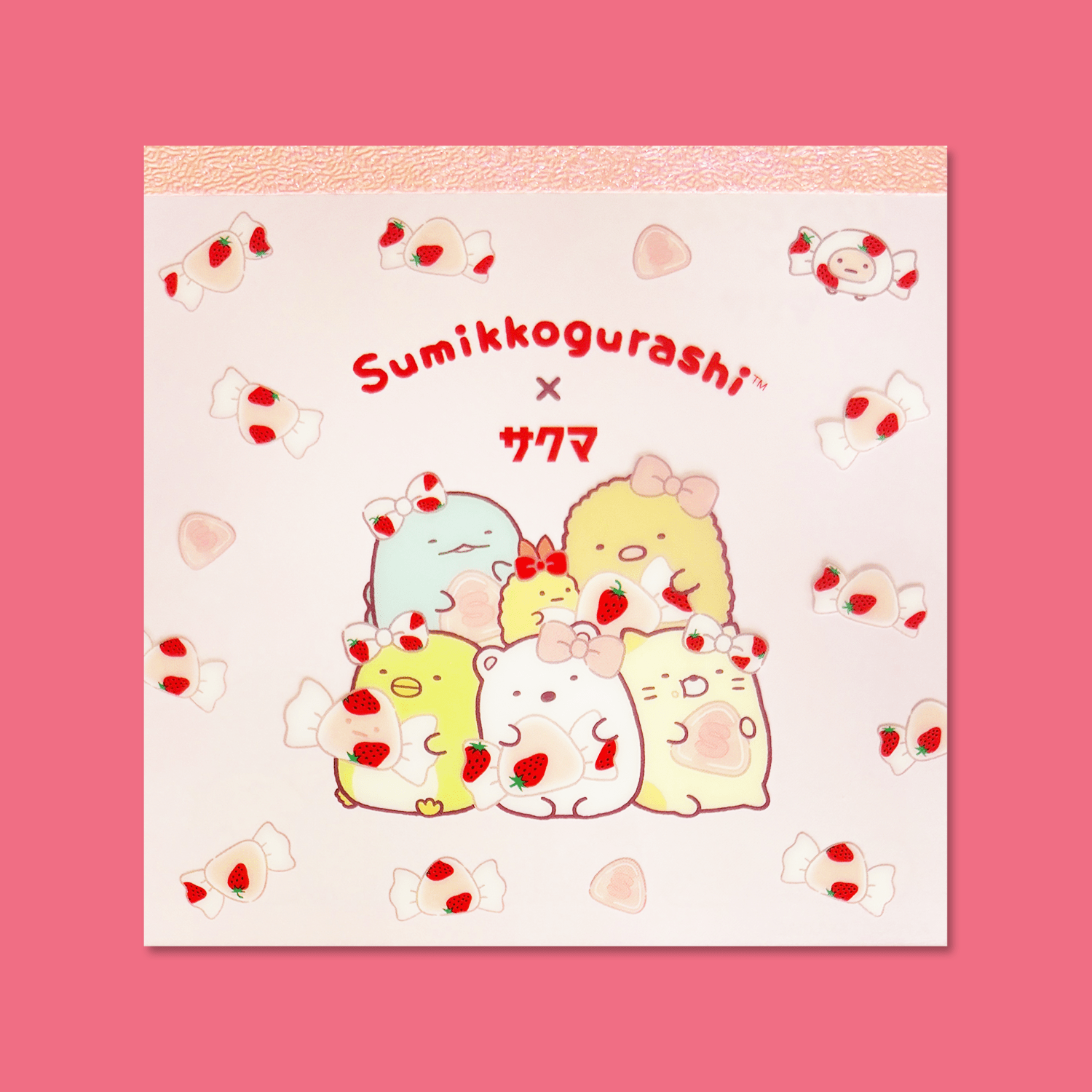Sumikkogurashi x Sakuma Square Memo Pad - Momohana